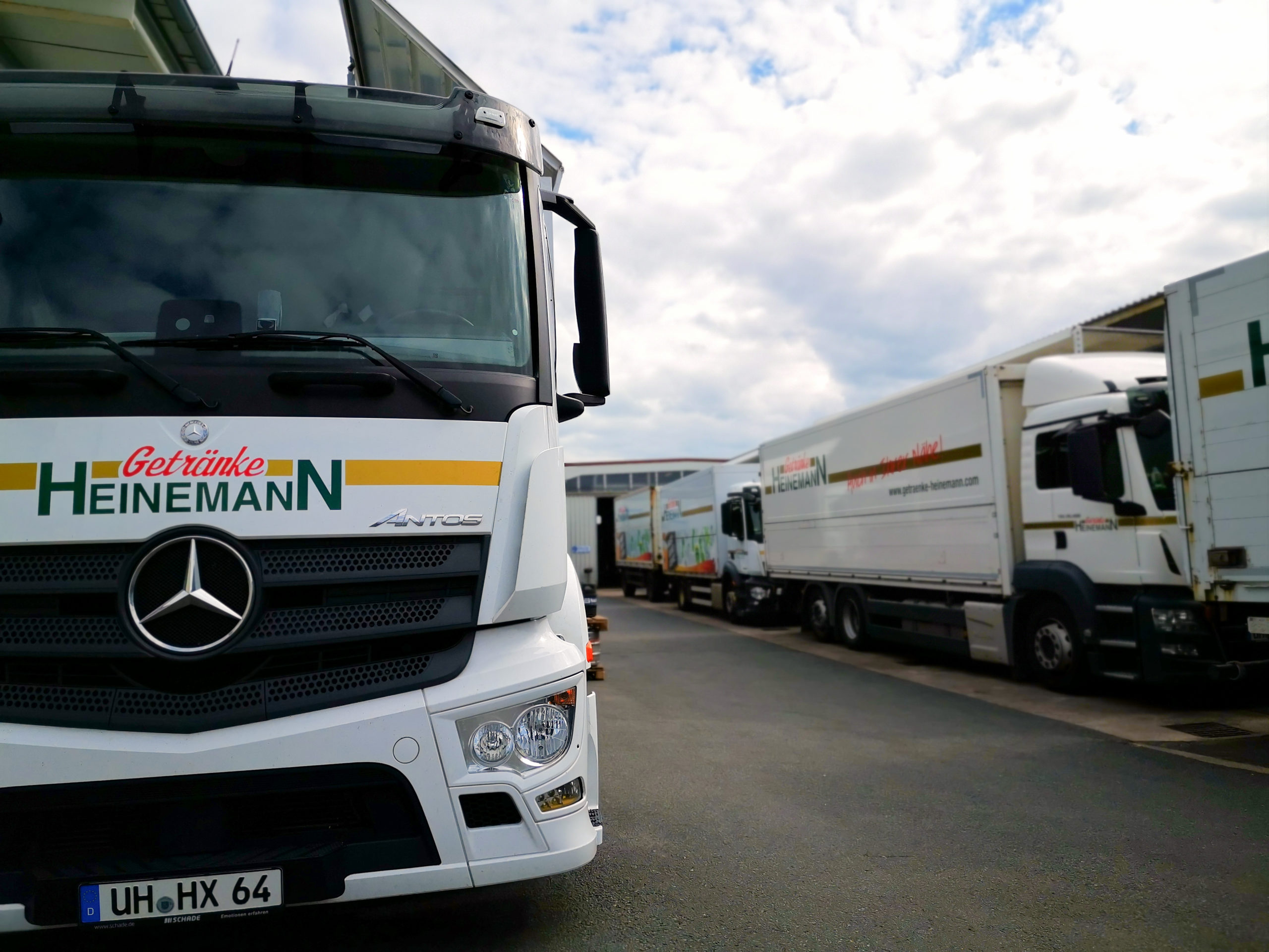 Getränke Heinemann LKW Flotte